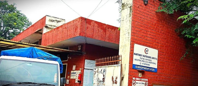 Kartikey Fasteners works, Phase 9, Mohali